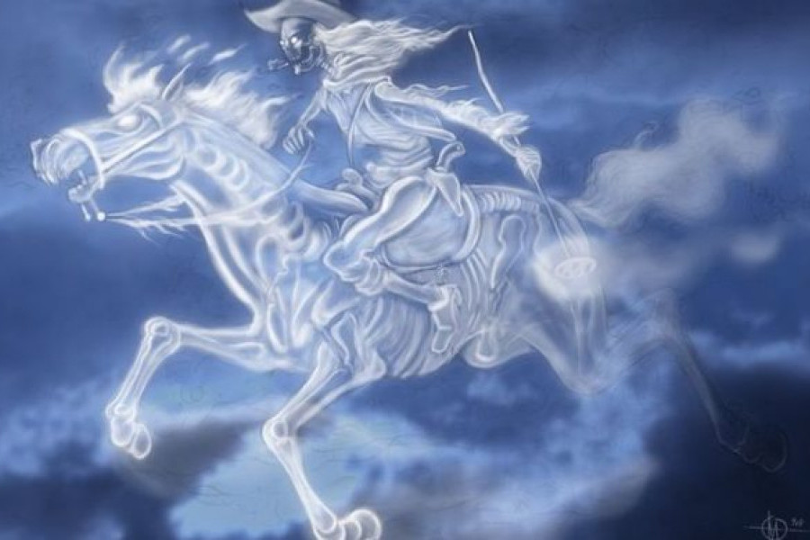 Небо на кону. Небесный всадник. Белый всадник. Всадник призрак. Небесные лошади.